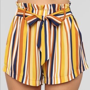 Tie Waist Shorts